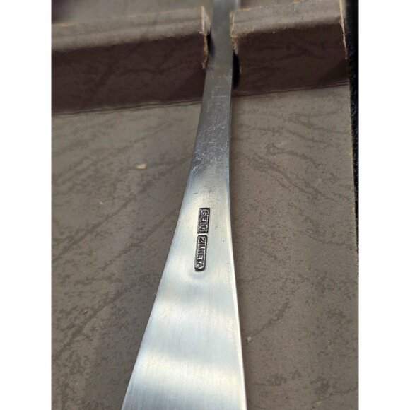 Vintage Zilmeta Gero Stainless Steel Spoon & Fork Set In Box - Picture 9 of 9